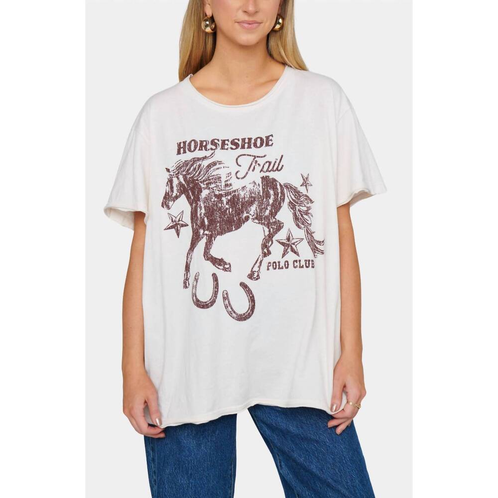 NEW SHOW ME YOUR MUMU airport tee in polo club - Picture 4 of 4